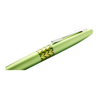 Pilot Retro Pop - Roller vert / marbre - pointe 0,7 mm