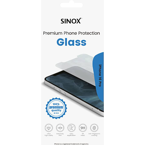 Sinox One skærmbeskyttelse iPhone 16 Pro