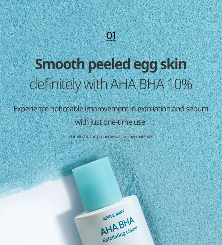 Goodal - Appelmunt AHA BHA 10% exfoliërende vloeistof