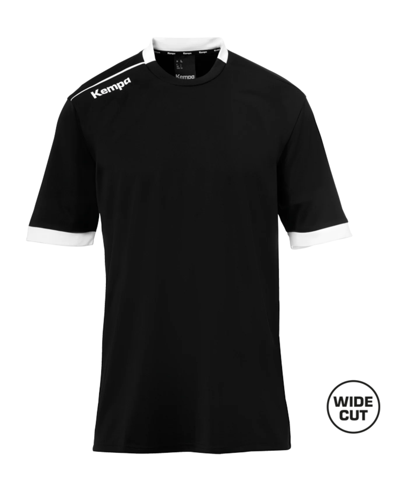 Kempa Player Shooting Shirt Schwarz Weiss F01