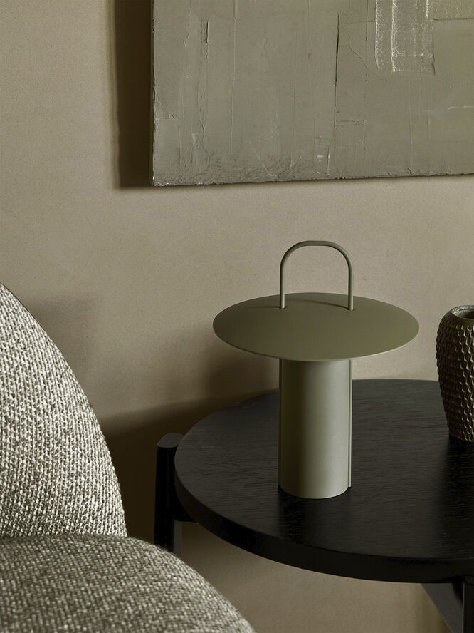 Audo Copenhagen Ray Table Lamp Portable Black