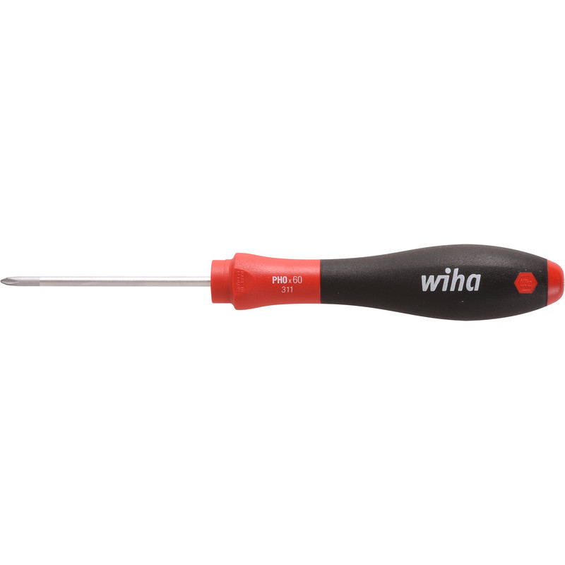 Wiha schroevendraaier SoftFinish PH 0x60mm*