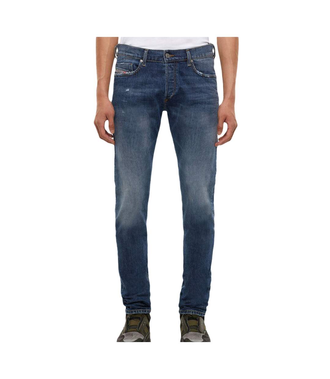 Jean Slim Bleu Denim Homme Diesel Tepphar