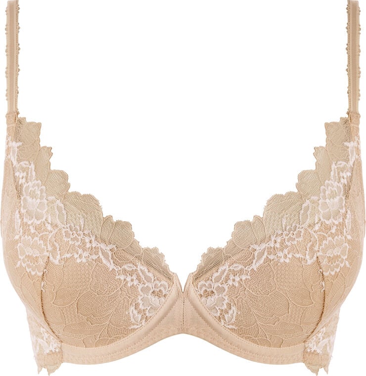 Wacoal LACE PERFECTION push up bra WE135003CAC Cafe creme