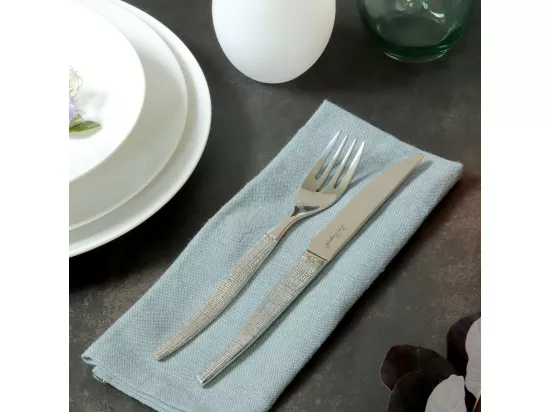 Jet Textil - Ménagère 30 pièces table & steak
