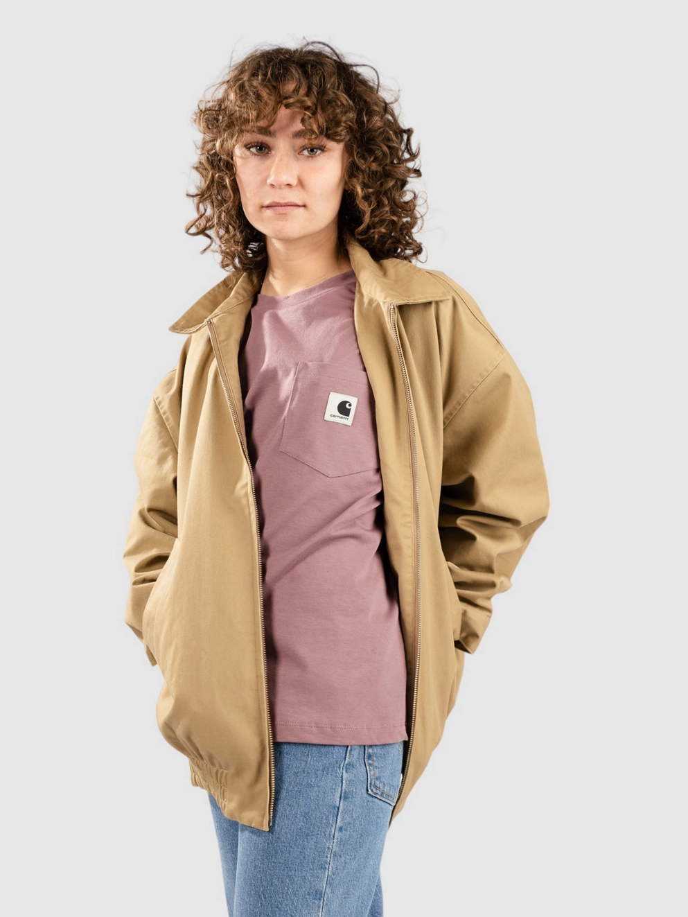 Carhartt WIP Newhaven Jacket sable rinsed
