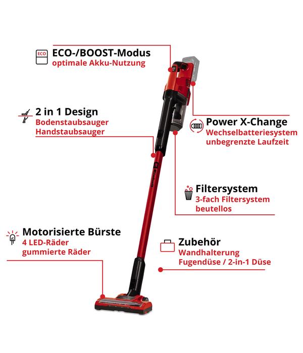 Einhell Akku-Stielstaubsauger TE-SV 18 Li,