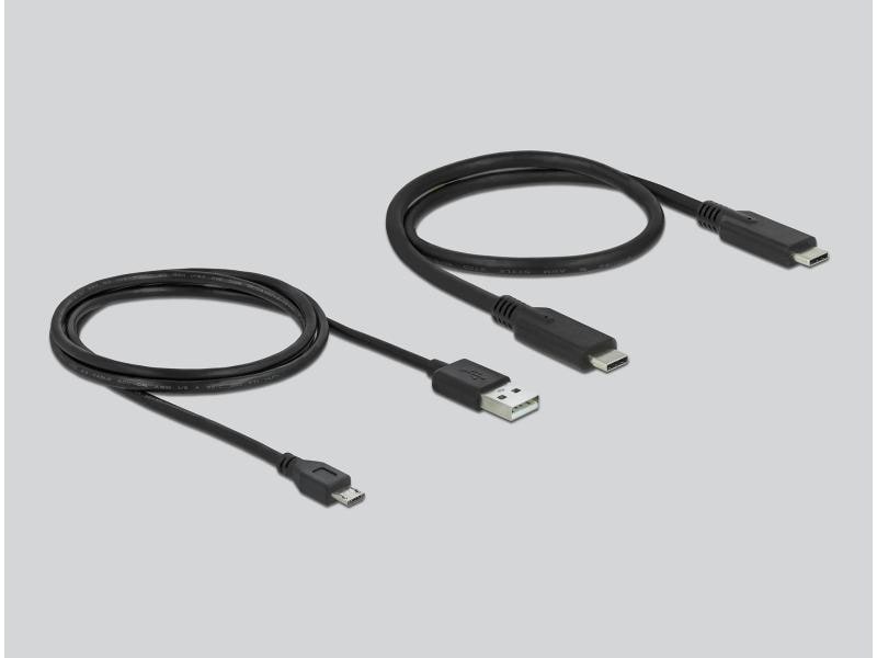 Delock KVM Switch 2 Port HDMI/USB-C 4K/60Hz Delock HDMI / USB-C KVM Switch 4K 60 Hz mit USB 2.0
