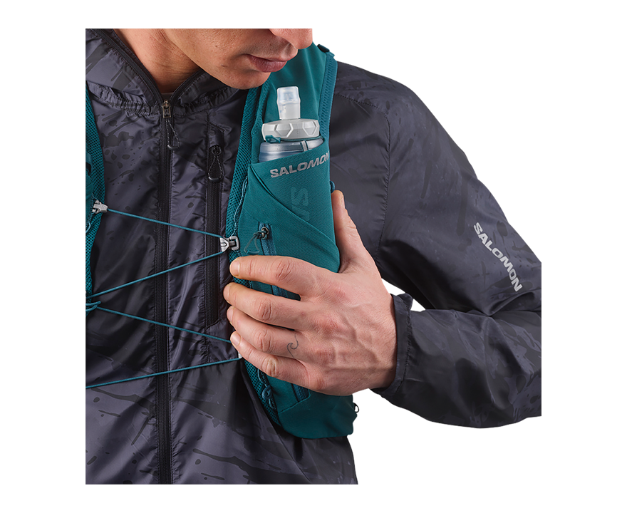Soft Flask 500ml/17oz Clear Blue