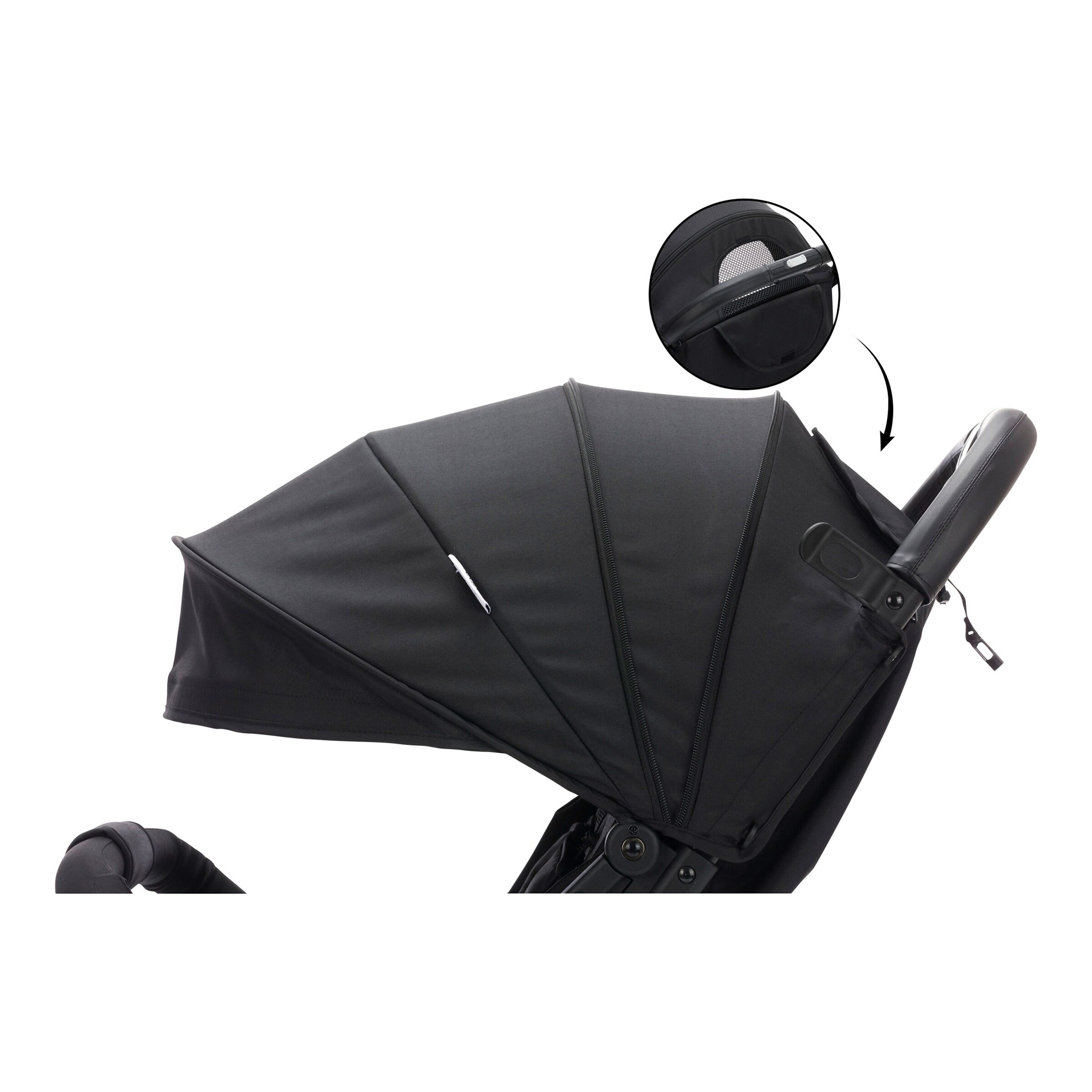 babycab Buggy Mailand schwarz