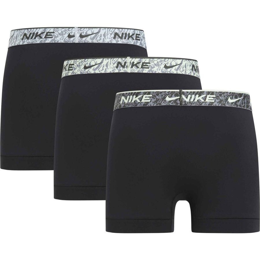 Nike Boxers Pack de 3 - Noir/Bleu/Jaune Fluo/Gris