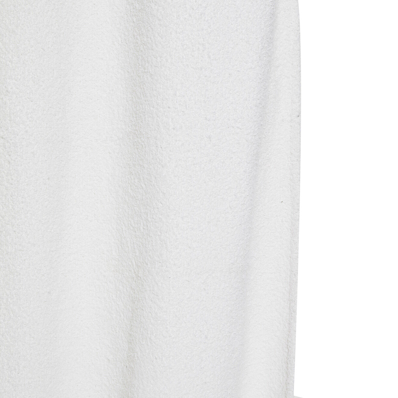 Haomy Rideau bouclette Erode blanc - 130x300 cm