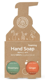 The green Lab Co. Navulset Handzeeptebletten Rozemarijn & Gember 4ST