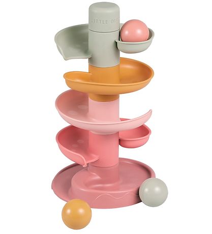 Little Dutch Kuglebane - Spiralt?rn - Rosa