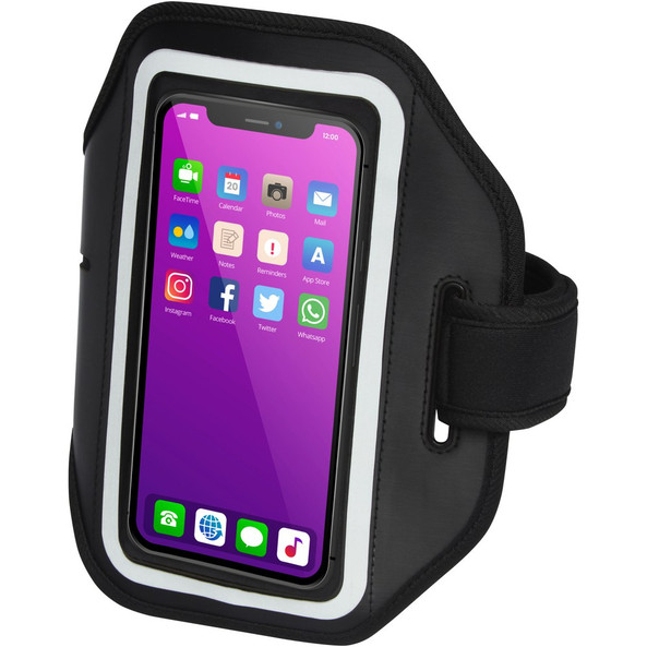 EgotierPro 125000 - Bracelet Réfléchissant Smartphone avec Housse Transparente