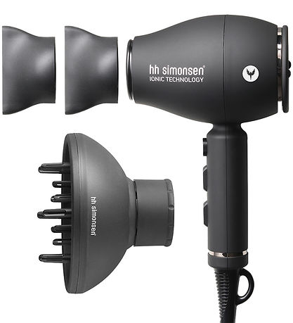 HH Simonsen H?rt?rrer - XS Dryer inkl. Softstyler - Sort