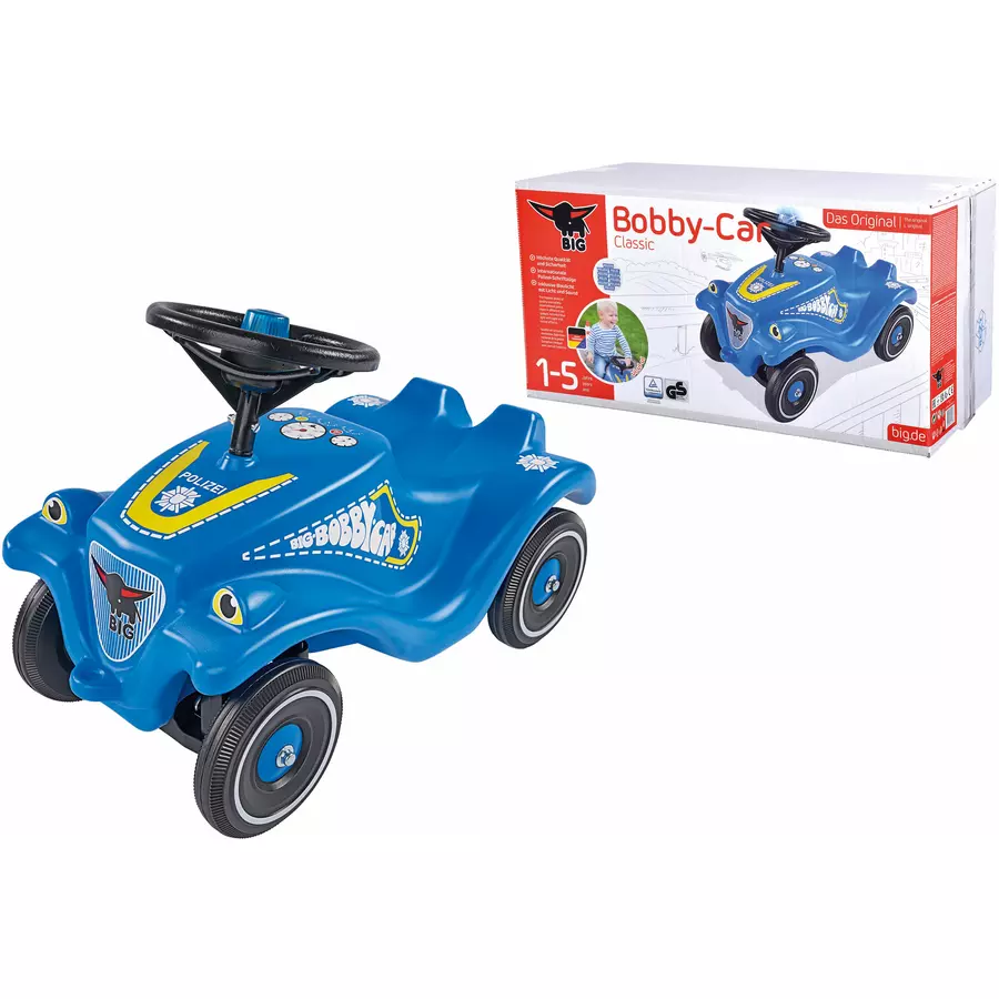 BIG Bobby Car Classic Police blau