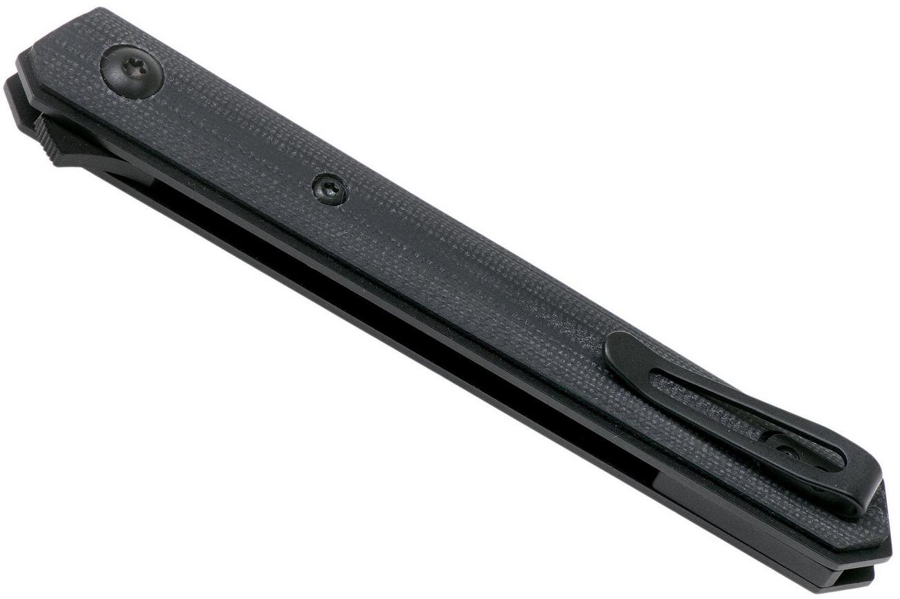 Böker Plus Kwaiken Air Mini G10 All Black 01BO329 zakmes, Lucas Burnley design