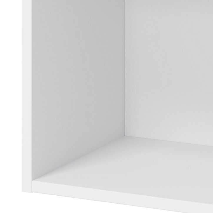 Caisson haut de cuisine ouvert GoodHome Caraway Blanc H. 36 cm x l. 60 cm