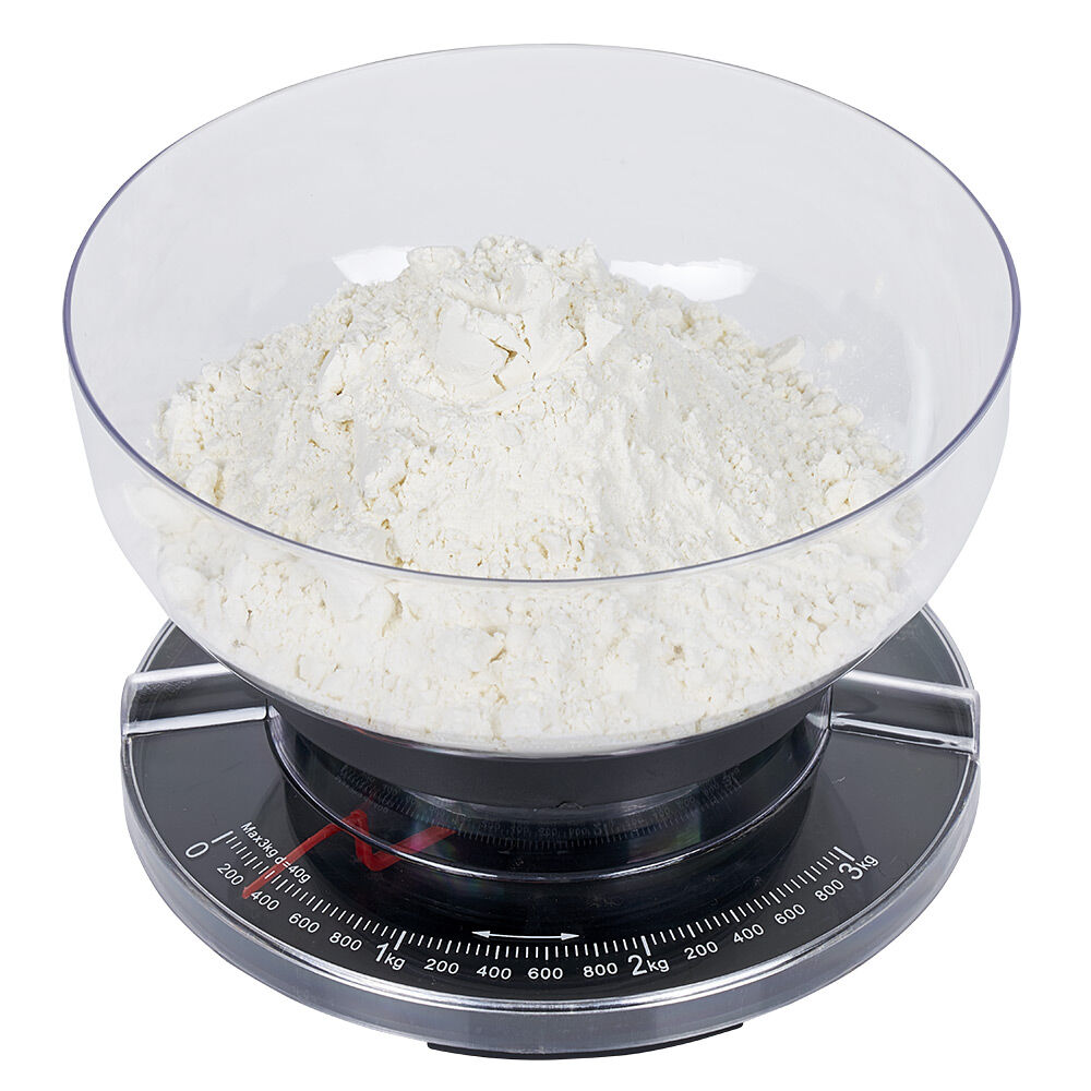 Balance de cuisine manuelle avec bol amovible