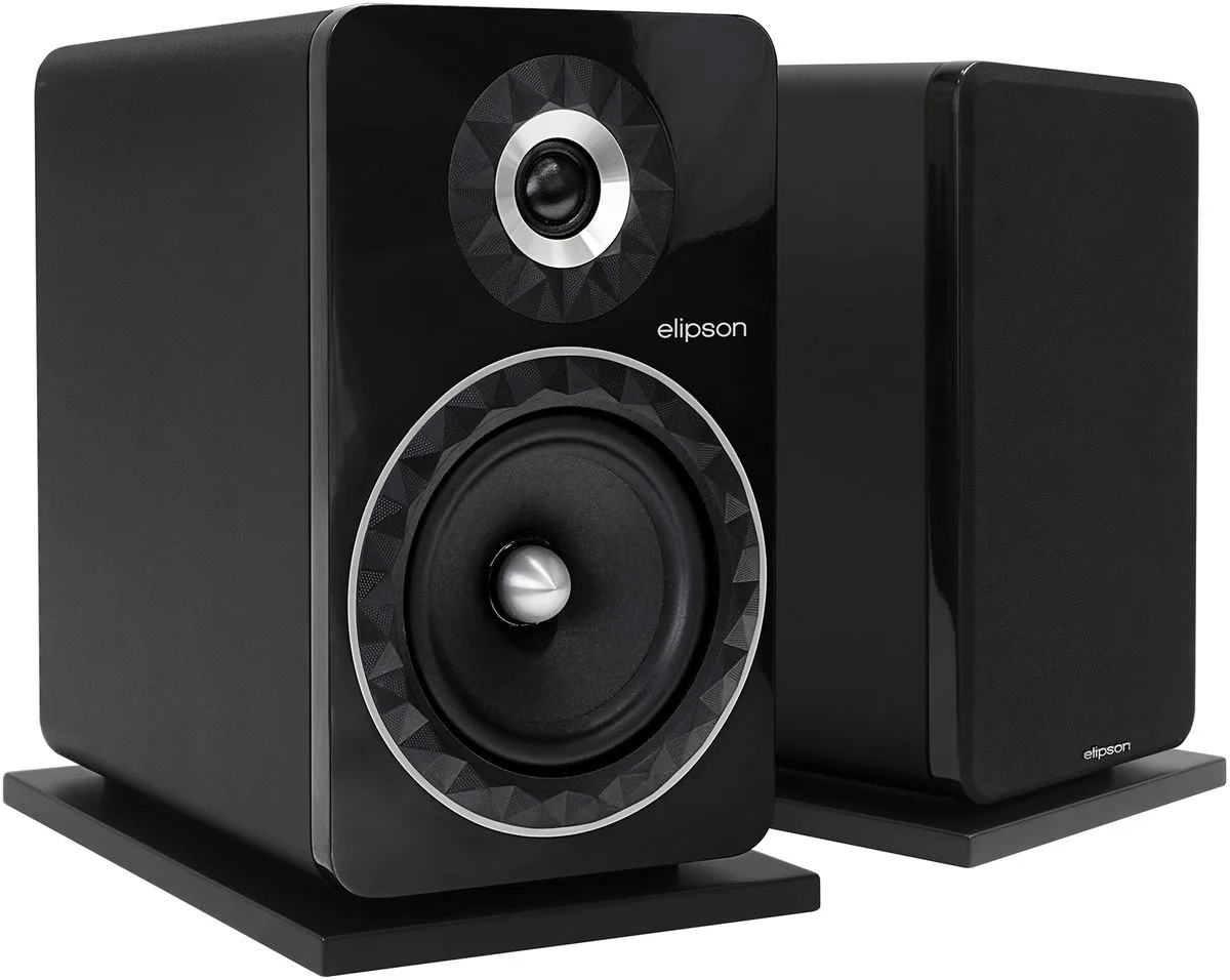 Elipson Prestige Facet 8B Noir (la paire) Enceintes bibliothèque
