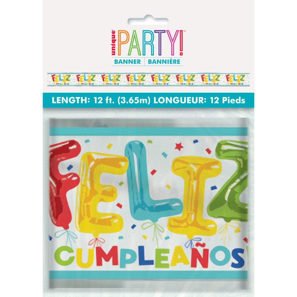 Banner Feliz Cumpleanos 3,65m
