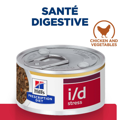 Hill's Vet Hundefutter Prescription Diet  i/d Stress Mini 24x156g