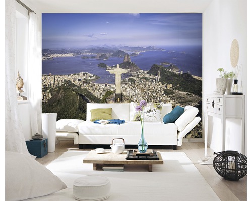 Fotobehang vliesbehang 18067 Rio de Janeiro 7 stuks. 350x260cm