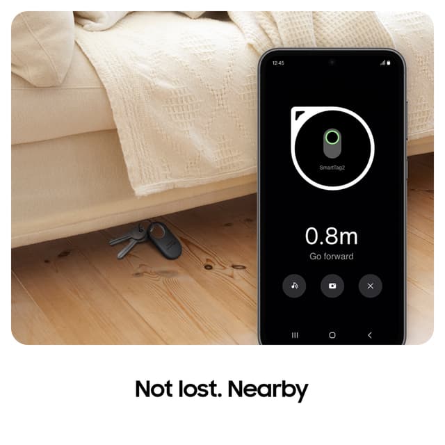 Samsung SmartTag2 Bluetooth tracker (hvid)