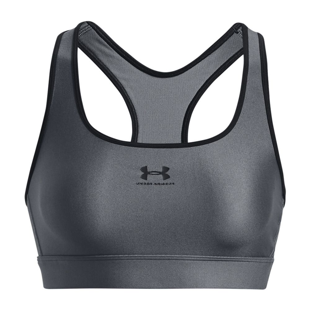 Under Armour MID PADLESS - Brassière Femme gray