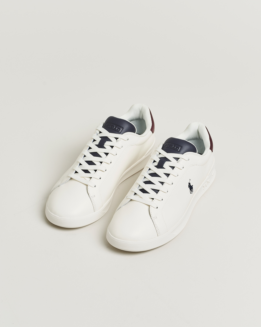 Polo Ralph Lauren Heritage Court Sneakers Off White/Navy