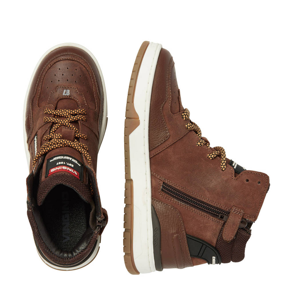 Vingino Brad Midleren sneakers bruin