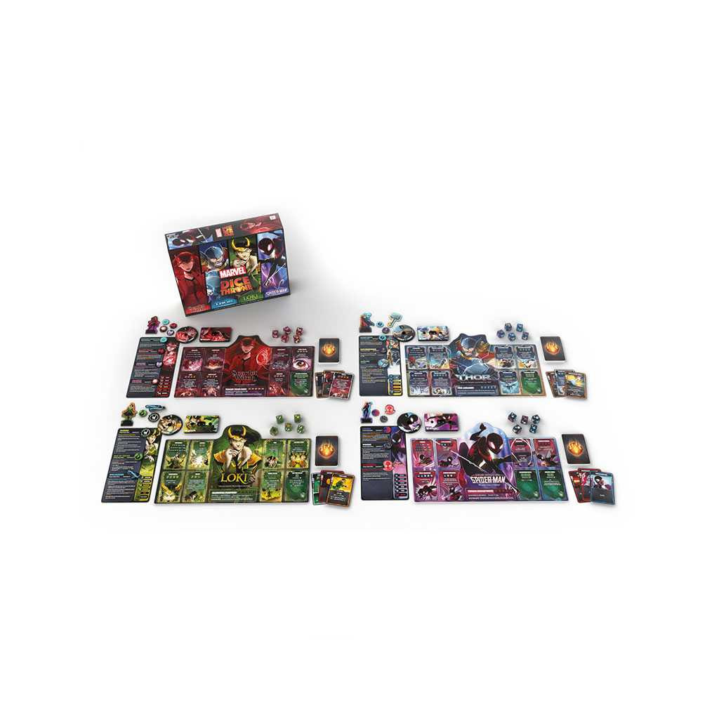 Dice Throne Marvel - 4 Hero Box