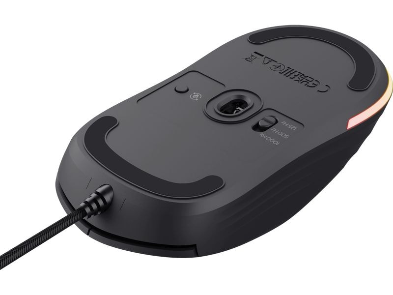 Trust Gaming-Maus GXT 925 Redex II Federleichte Gaming-Maus mit voll einstellbarer RGB-Beleuchtung
