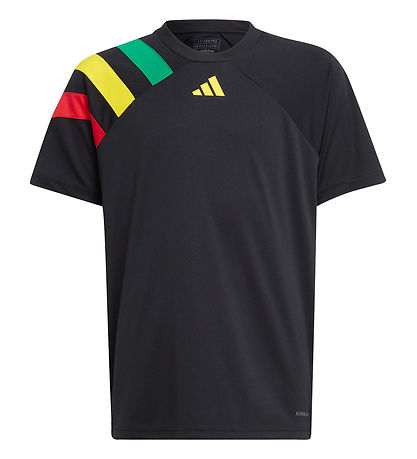 adidas Performance T-Shirt - Fortore23 JSY Y - Schwarz/Gelb/Rot/