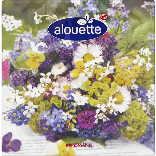 Serviette Wiesenstrauß