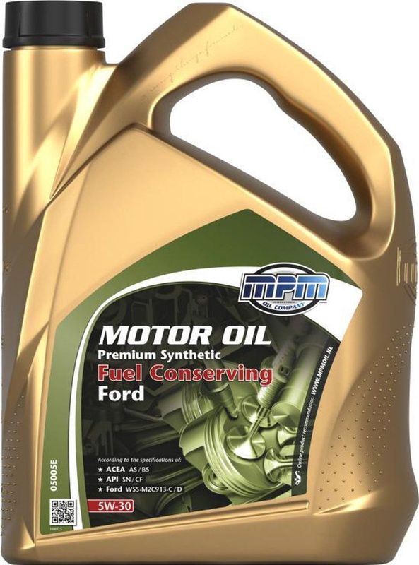 MPM Motorolie 5w30 fuel conserving Ford - 5 liter