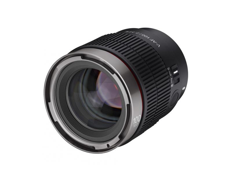 Samyang Festbrennweite V-AF 100mm T/2.3 – Sony E-Mount Kompaktes Cine-Objektiv mit Autofokus für E-Mount Kameras