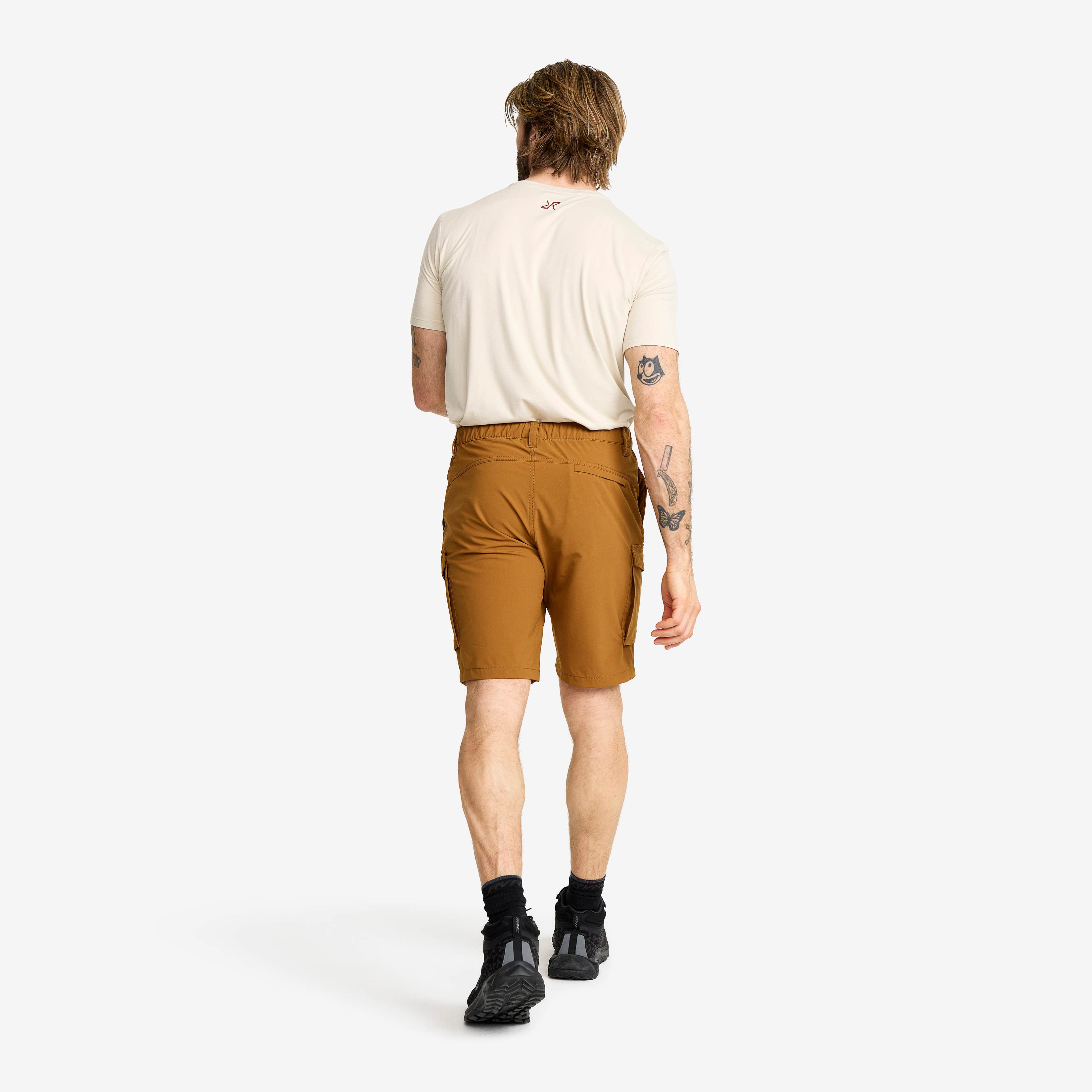 Adventure Cargo Stretch Shorts Herre Rubber
