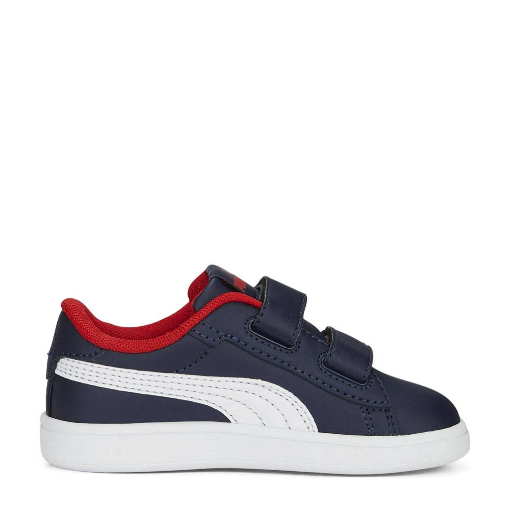 Puma Smash 3.0 L Vsneakers donkerblauw/wit/rood