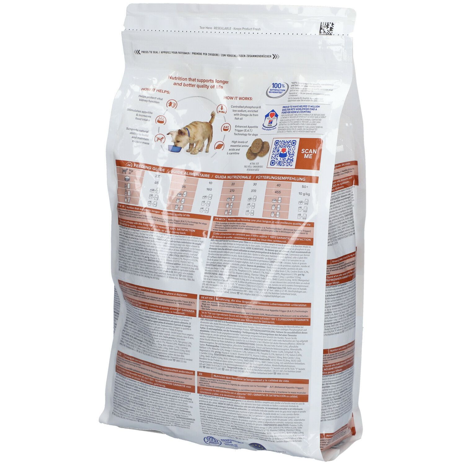 Hill's PRESCRIPTION DIET™ k/d Nierenpflege Chien