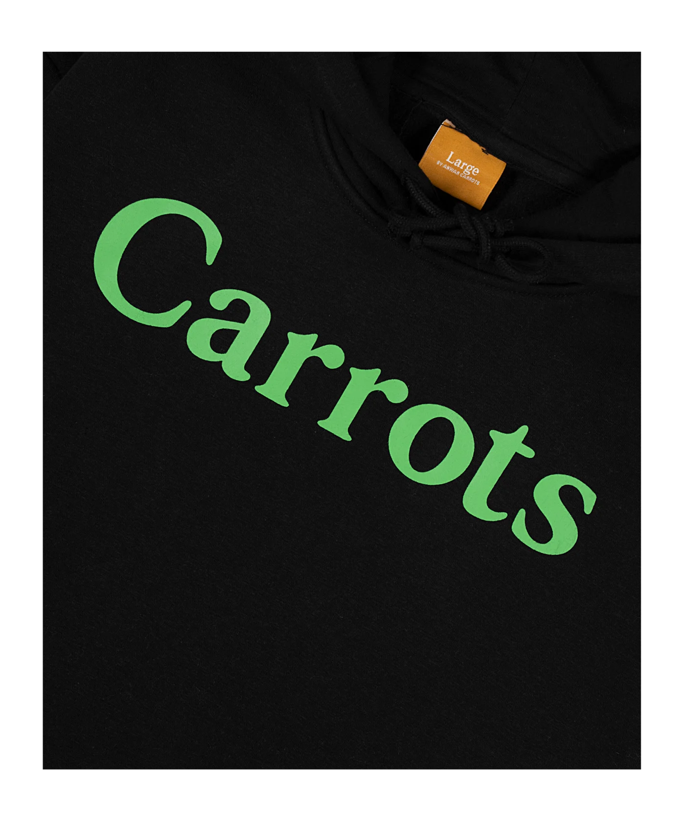 Carrots Wordmark Hoody Schwarz