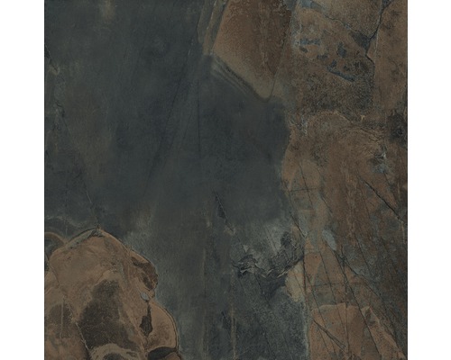 FLAIRSTONE porseleinen terrastegel, leisteen multicolor, gerectificeerde rand, 60 x 60 x 2 cm