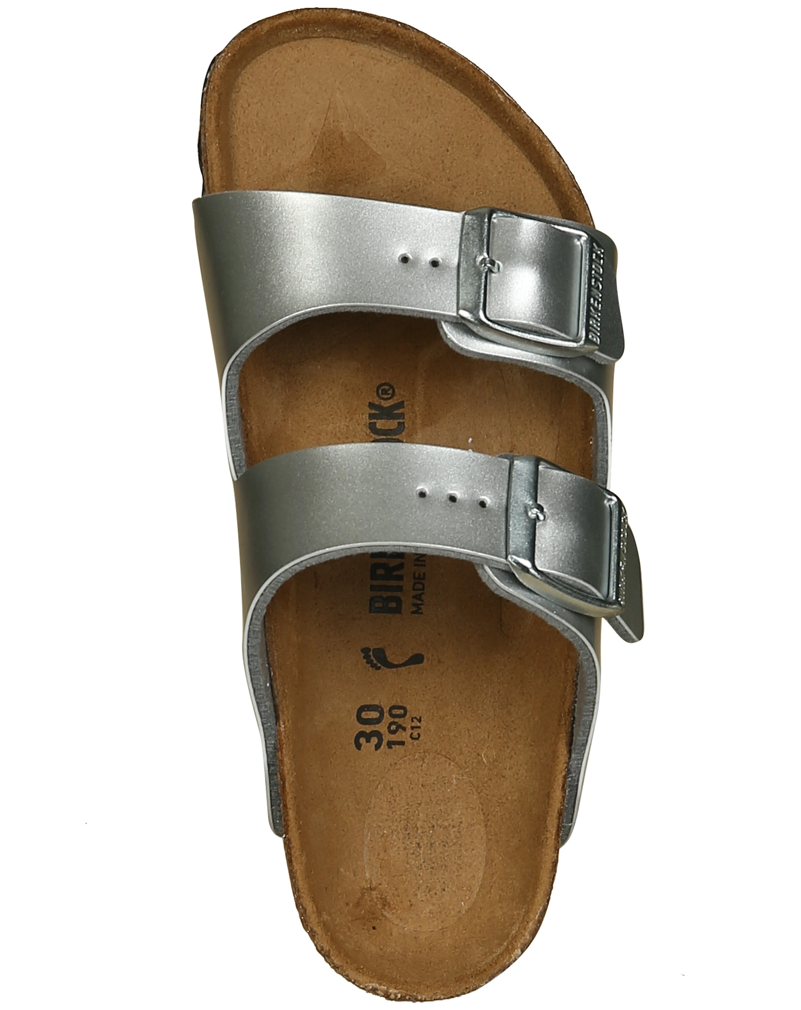 Pantoletten ARIZKids BF ELECTRIC in metallic silver