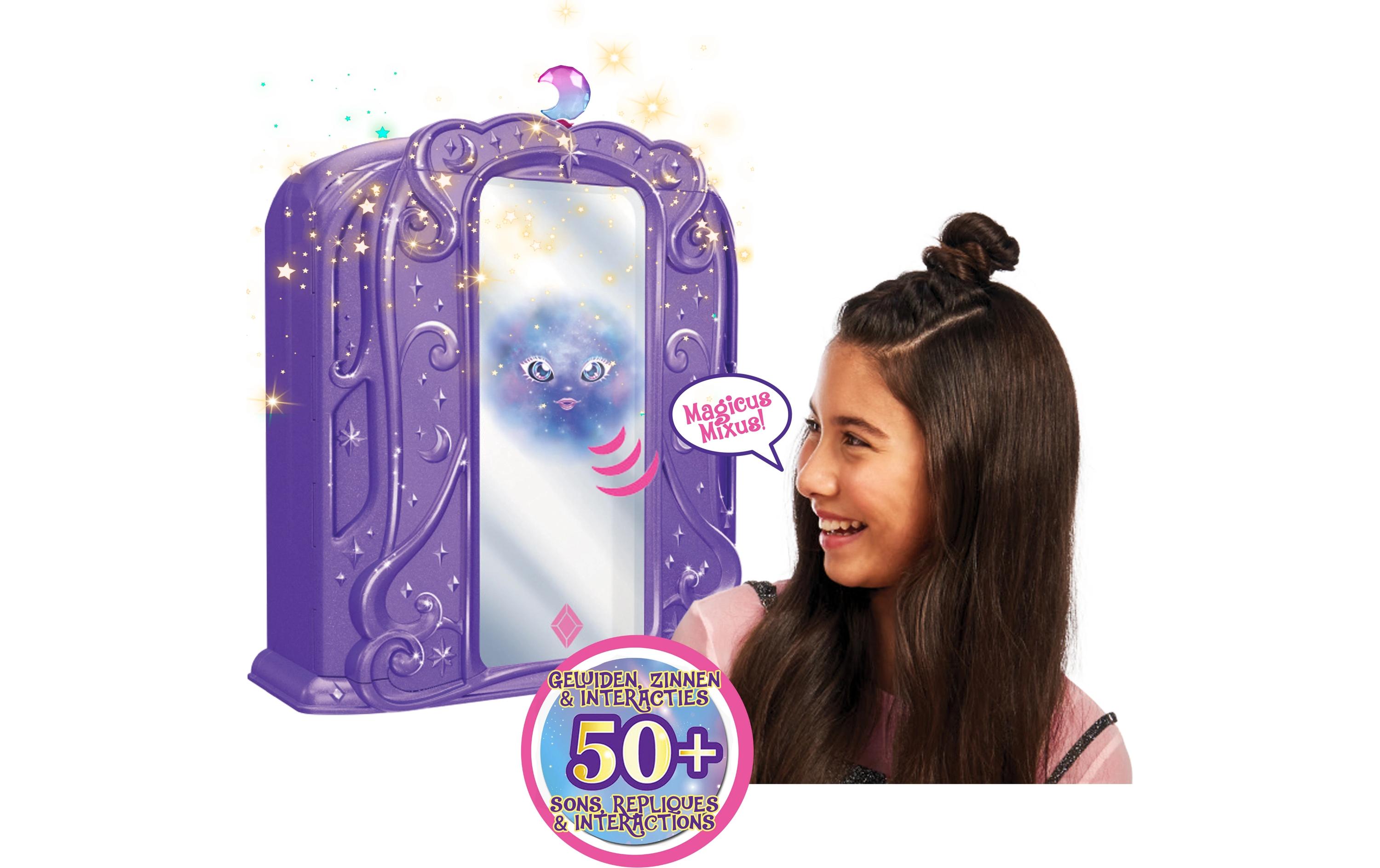 Magic Mixies Pixie Supremes Fashion Doll LunaBewegliche Butterfly-Pixling-Puppe mit ihrem magischen Spiegel