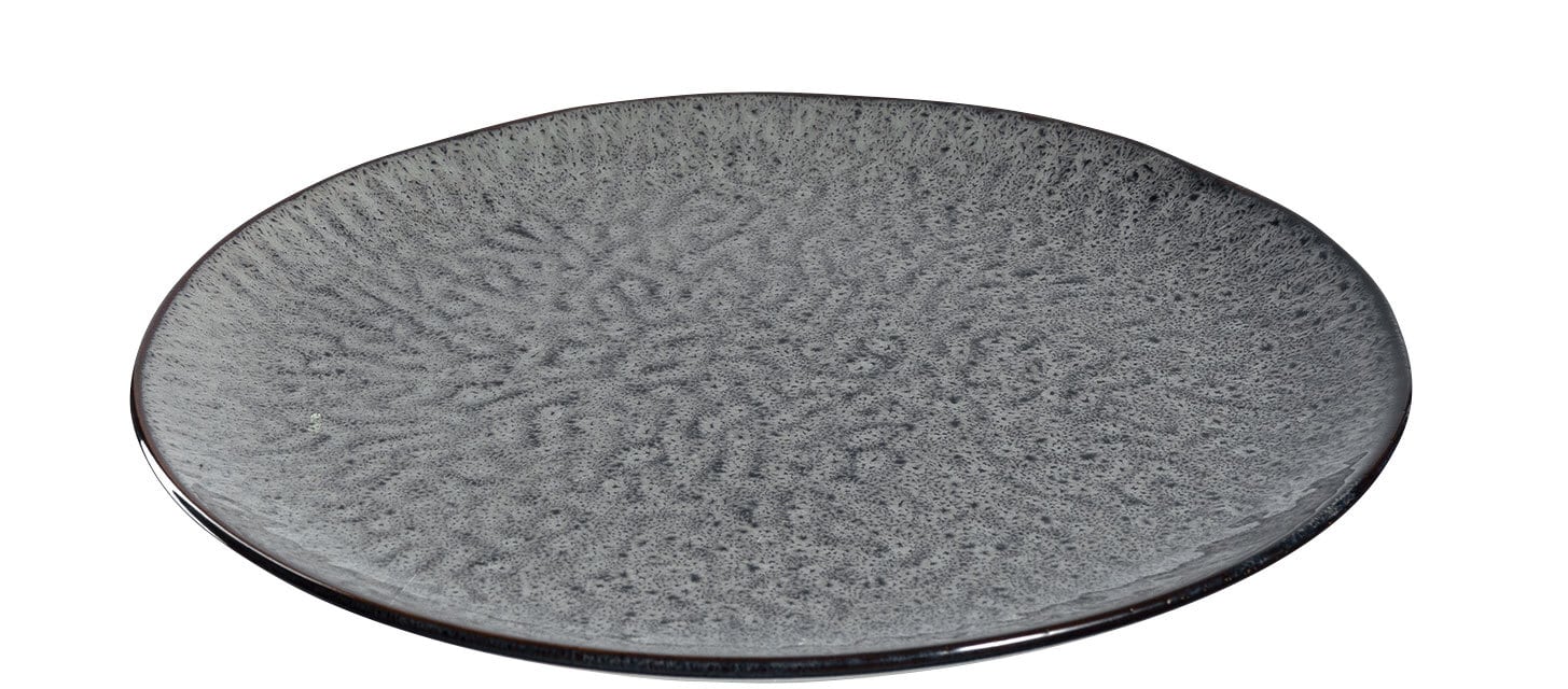 LEONARDO Speiseteller MATERA 6er Set 27 cm Keramik anthrazit