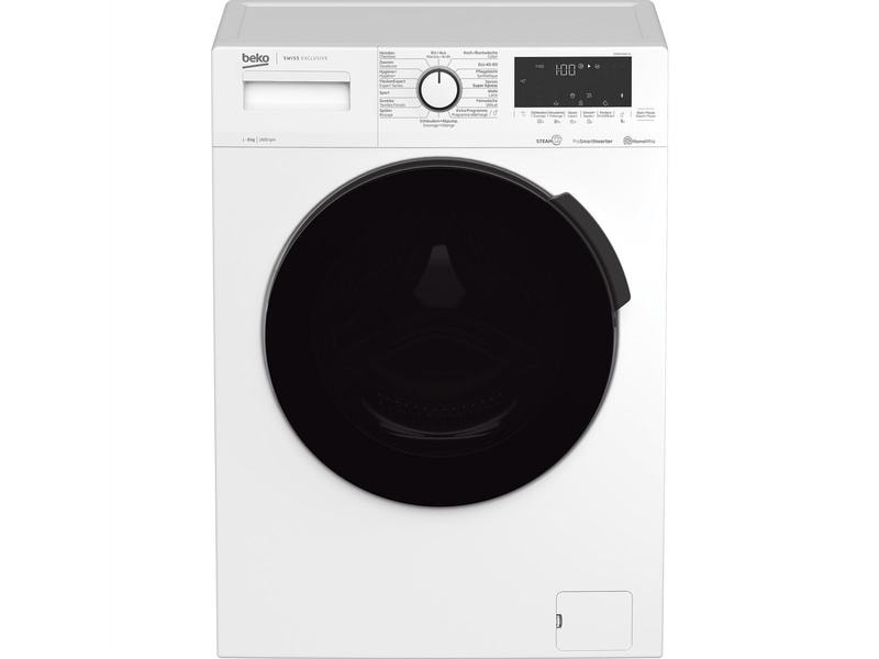 Beko Waschmaschine 50081466CH1 Links Frontloader mit 8 kg Ladekapazität