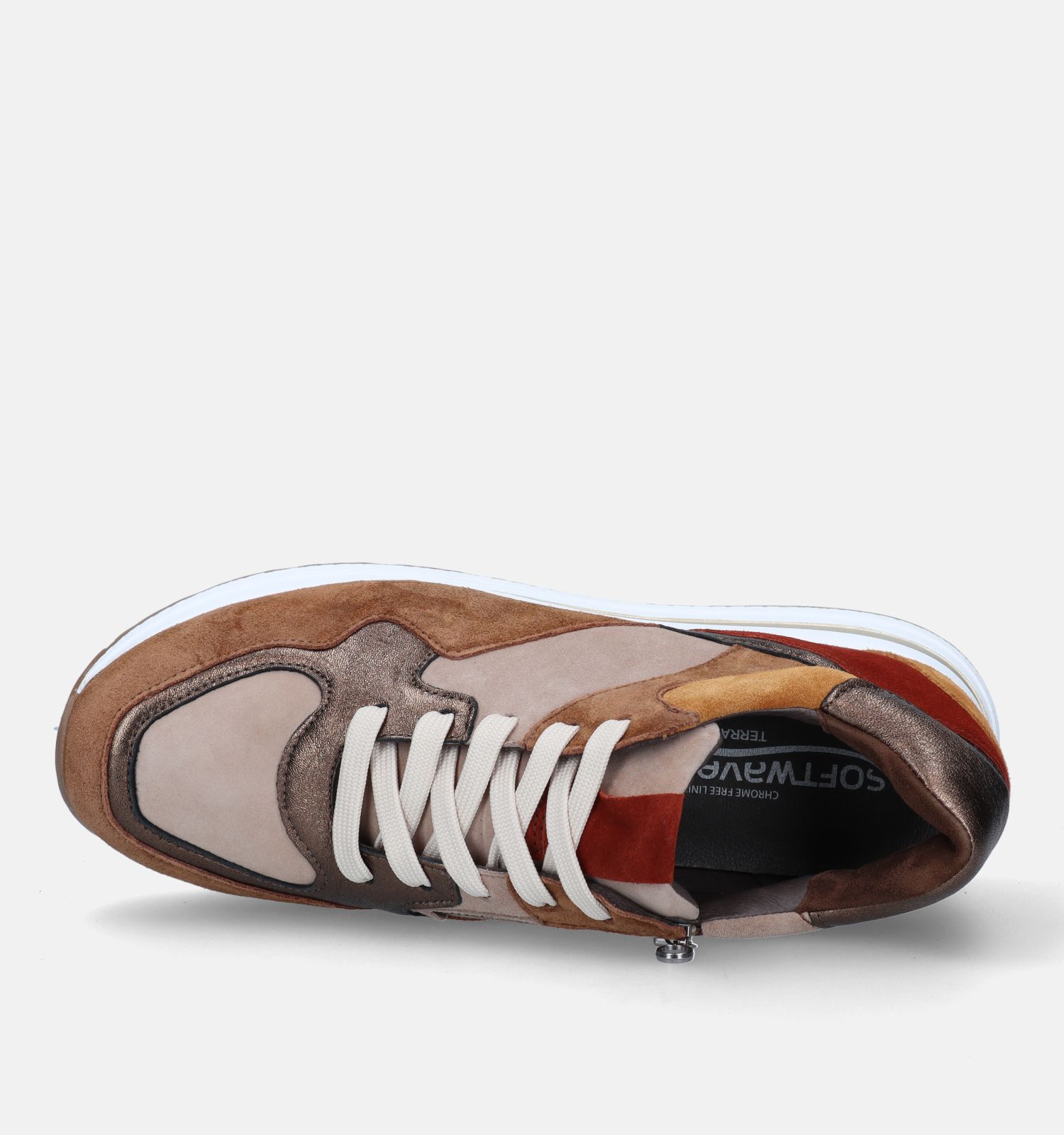 Sneakers cognac