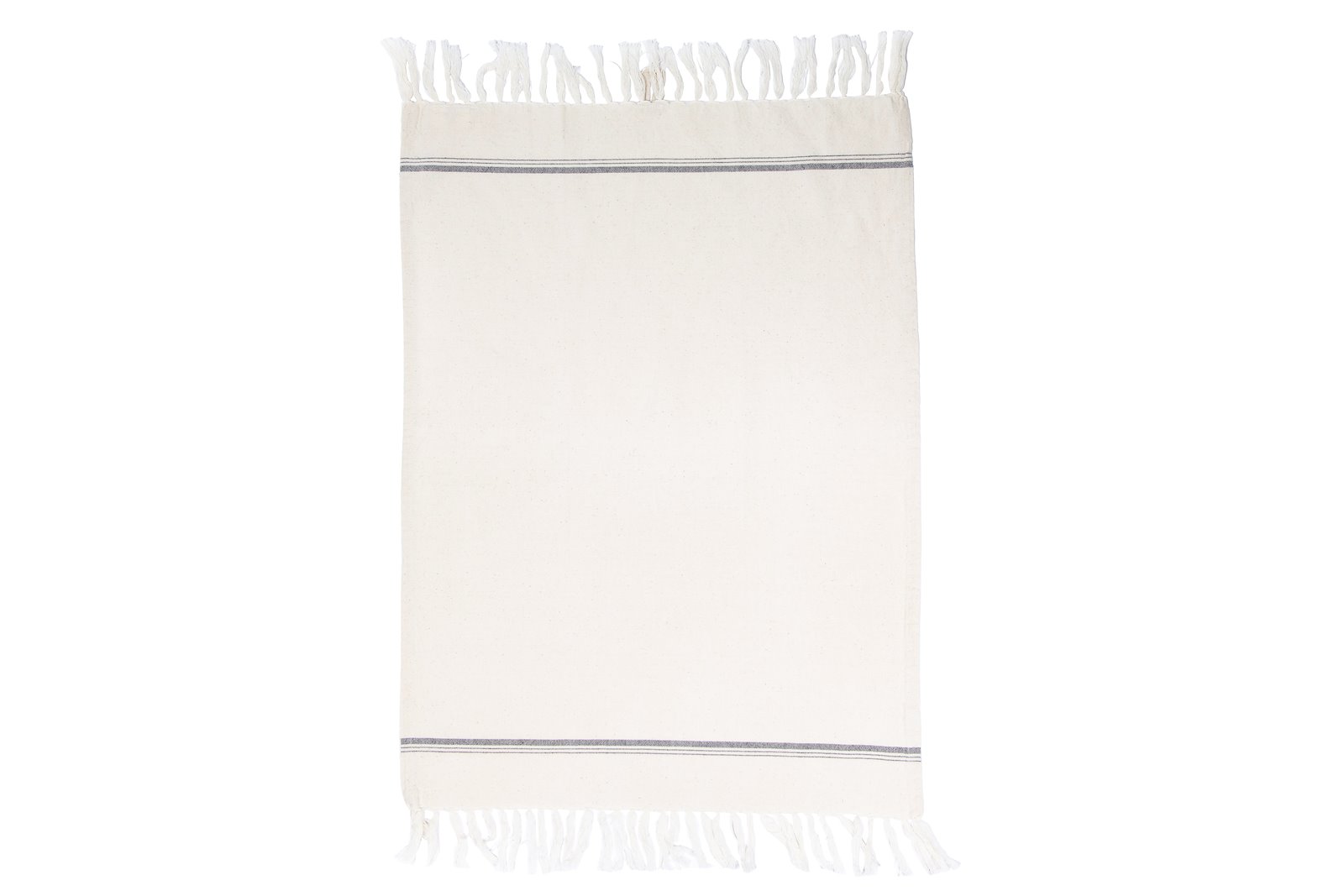 Maya kjøkkenhåndkle Sort og beige 50x70 cm