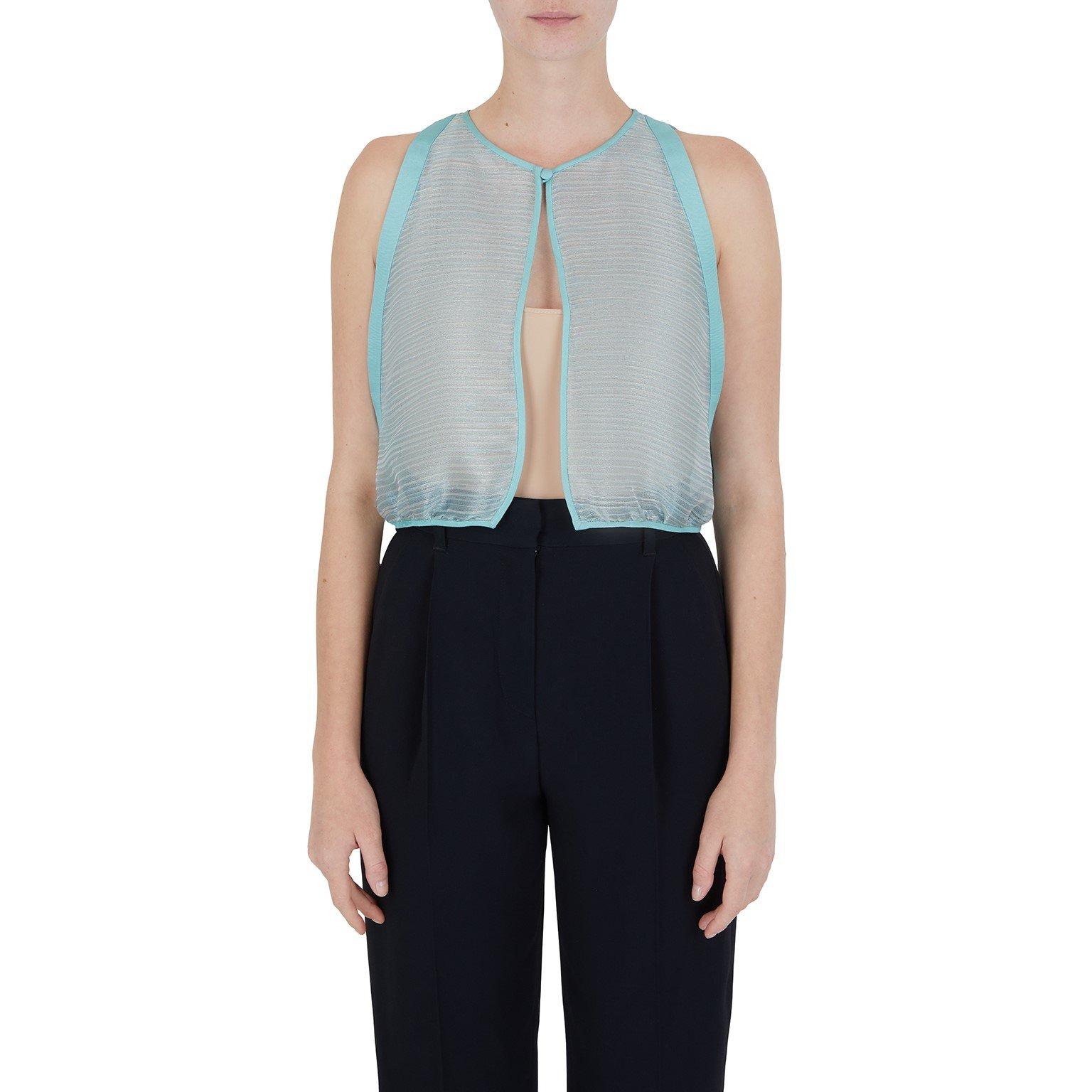 Emporio Armani Pleated Top